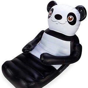 NIB SwimWays Huggables Panda Bear Oversized Float - Inflatable Lounge